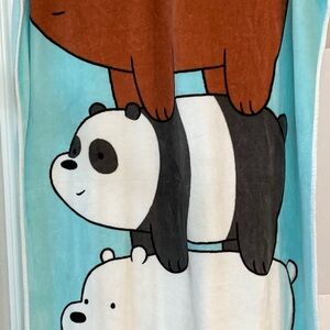 Cartoon Network We Bare Bears Throw Blanket